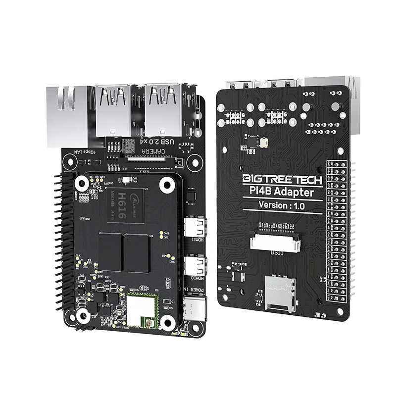 Адаптер BIGTREETECH BTT CB1 PI4B плата для 3D-принтера поддержка CM4 добавление Octopus V1.1 SKR MINI E3