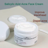 salicylic acid acne face cream water oil balance acne improve blackhead azelaic acid strengthen skin barrier