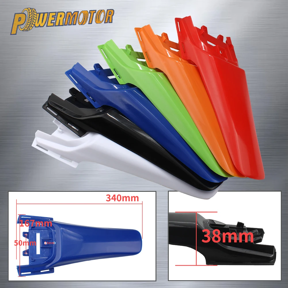 

Motorcycle Accessories Rear Mudguard Plastic for Honda CRF50 Universal Electric Scooter Mud Guard Rear Fender Motor Wholesale