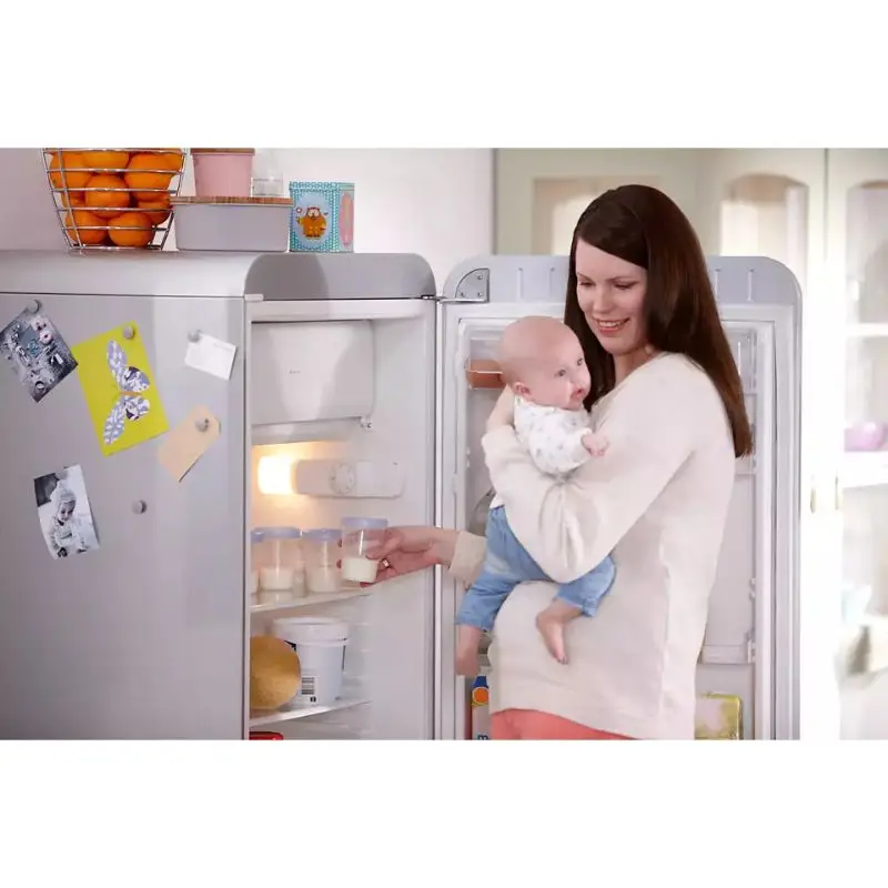 Фото Контейнеры для хранения грудного молока Philips Avent SCF618/10, контейнер для хранения грудного молока для мам и младенцев, набор для хранения молока... №5