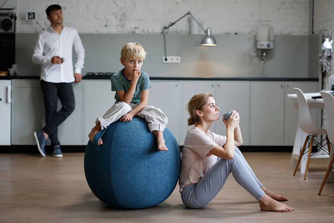 Фитбол. Швейцарский мяч.В чехле из дышашей ткани с ручкой ножным насосом. Yoga Ball