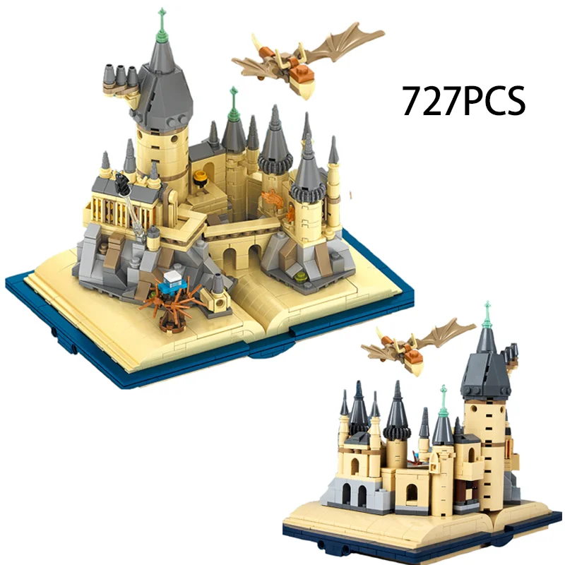 

MOC Forbidden Potter Classic Movie Magic Castles Book Dementors Building Block Model Toys For Boys Children Christmas Gifts