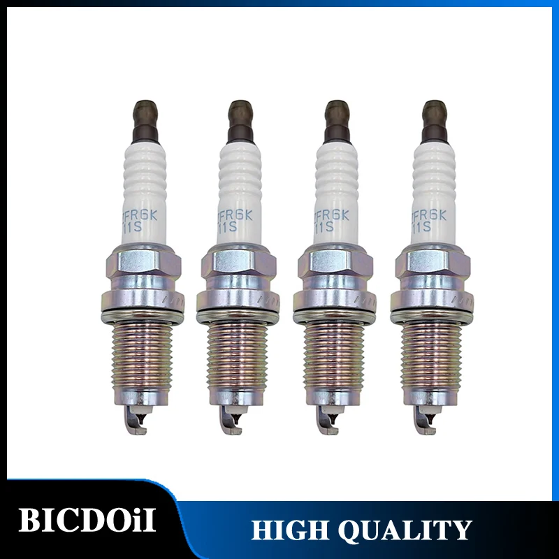 

BICDOII 9807B-561BW IZFR6K11S 4/6Pcs Iridium Spark Plug For Honda Civic DX-G EX-L LX Sport Sedan 1.3L 1.8L Auto Lgnition System