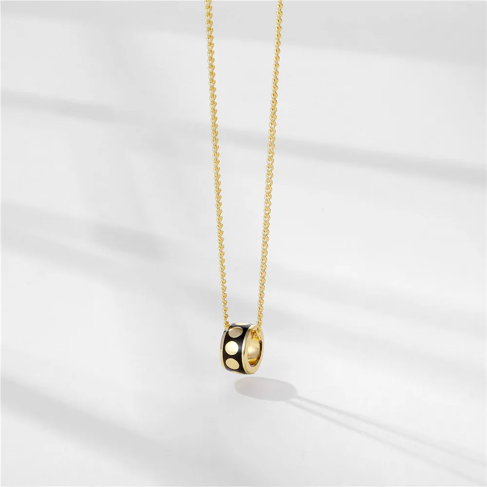 HUAMI 2022 летняя новая мода корейское Ретро круглое ожерелье индивидуальный тренд