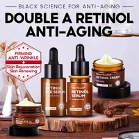 4pcsset retinol face eye cream serum firming lifting anti aging reduce wrinkle fine lines facial skin care products kit