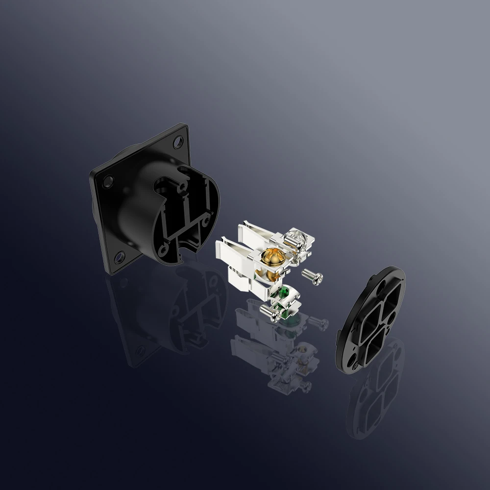 Розетка Виборг VM04R из чистой меди с родиевым покрытием розетка американского