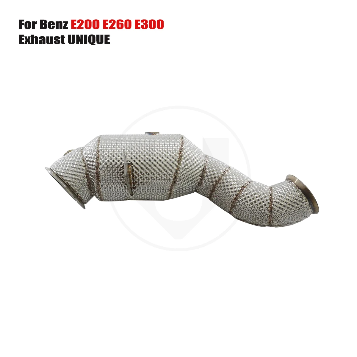 Уникальная выхлопная труба 2017-2021 Benz W213 E200 E260 E300 2 0 T с изолятором cat/без cat