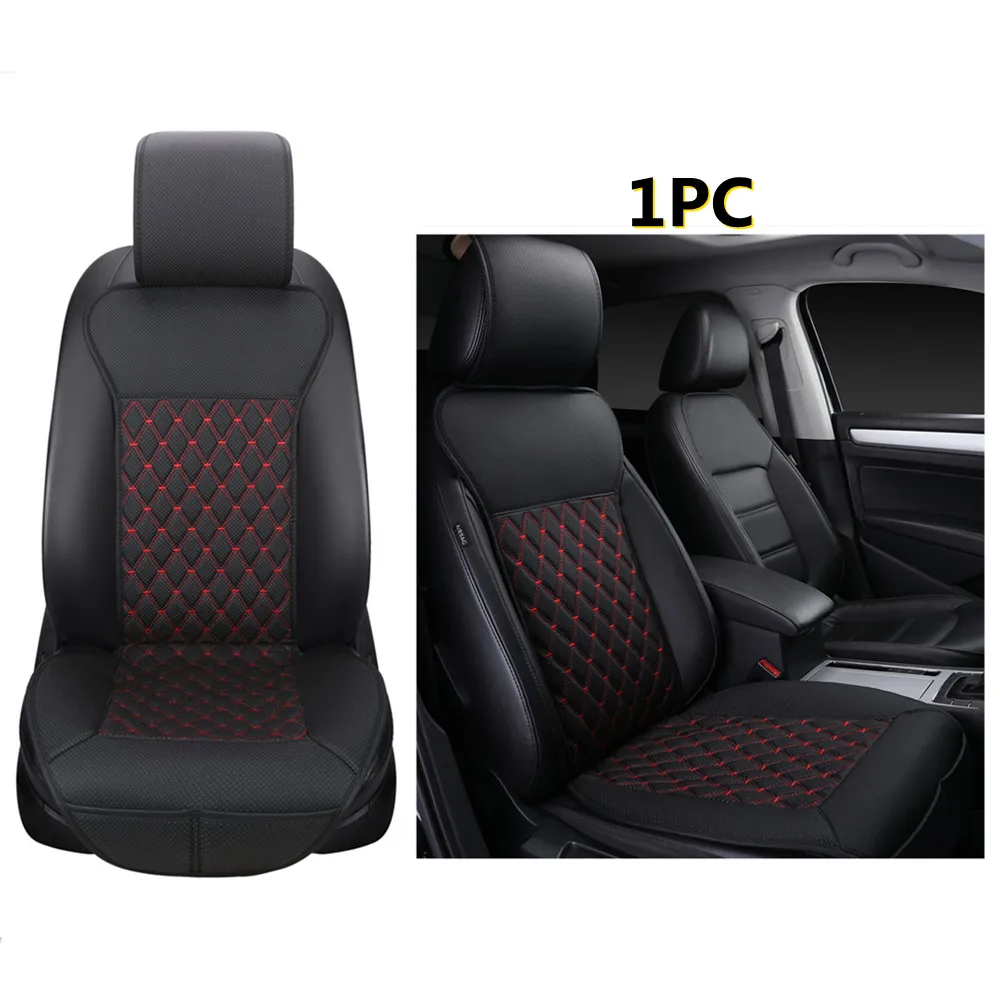 

Car Seat Cover For VOLKSWAGEN Amarok Atlas Beetle Jetta Bora Polo Golf Passat Tiguan Toureg Leather Cushion Auto Accessories