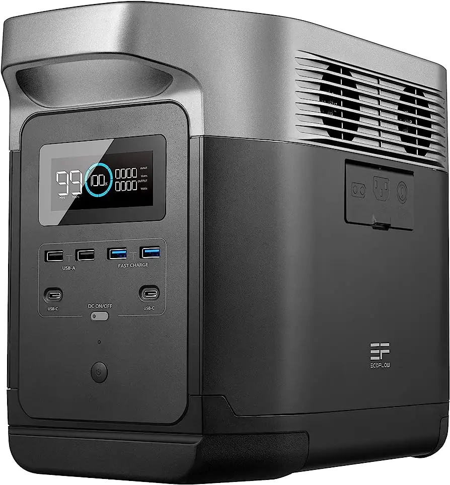 

Портативная Домашняя батарея ECOFLOW DELTA Pro, расширяемая портативная электростанция, 3600 кВт/ч-25 кВтч, большой выход Вт переменного тока, солнечный генератор