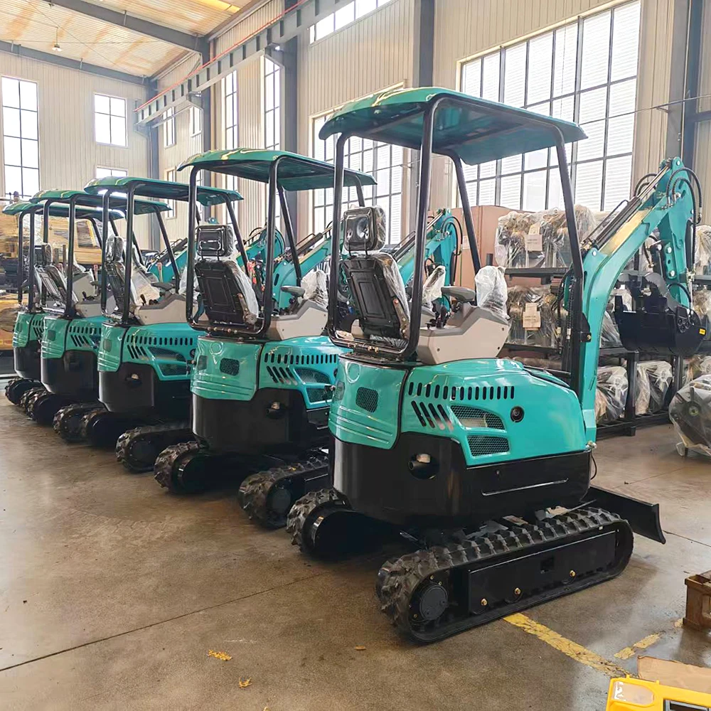 Фото Мини-экскаватор с двигателем Kubota, CE Euro5, мини-погрузчик, мини-экскаватор с гидравлическим приводом, соответствует стандартам безопасности ЕС, в продаже. №3