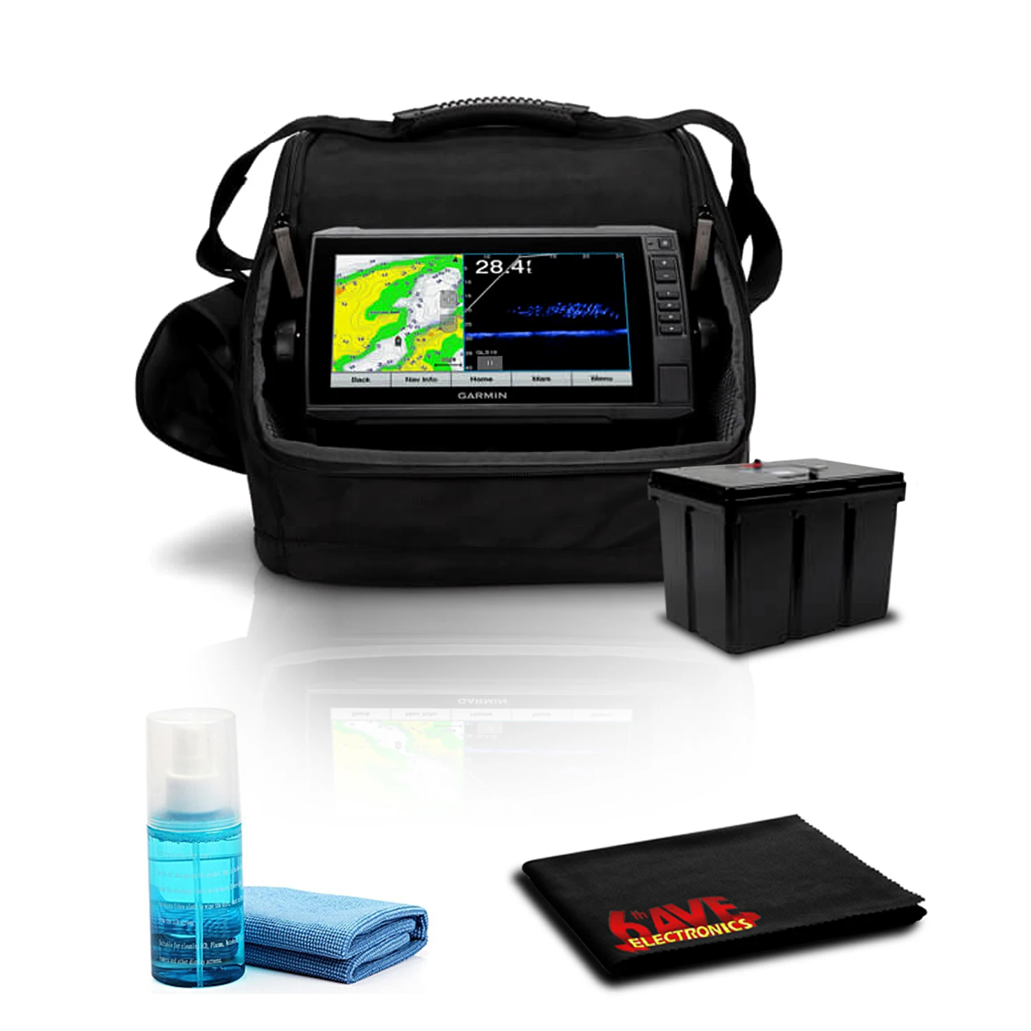 

BIG DISCOUNT SALES ON 93SV PANOPTIX LIVESCOPES ICE FISHING BUNDLE - INCLUDES ECHOMAP UHD