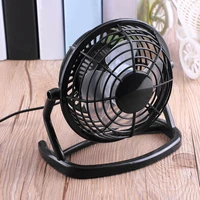 portable dc 5v small desktop usb charging 4 blades cooler cooling mini fan rechargeable ultra quiet pc for office outdoor