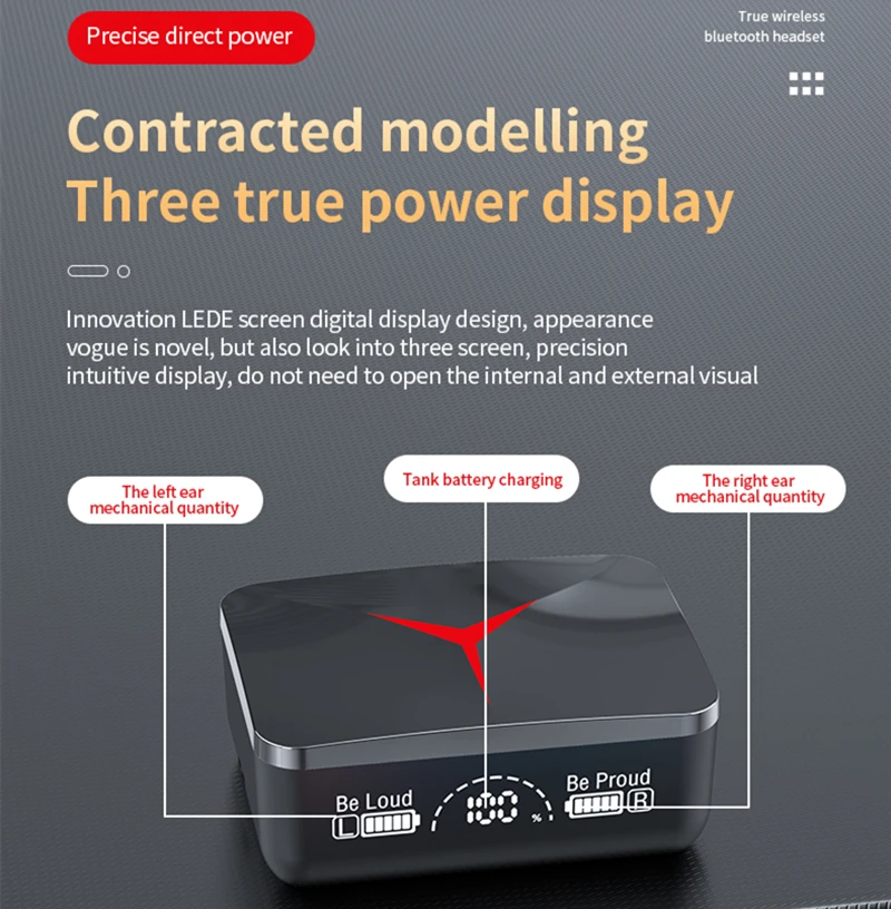 Беспроводная TWS-гарнитура с шумоподавлением Bluetooth 2023 микрофоном - купить по