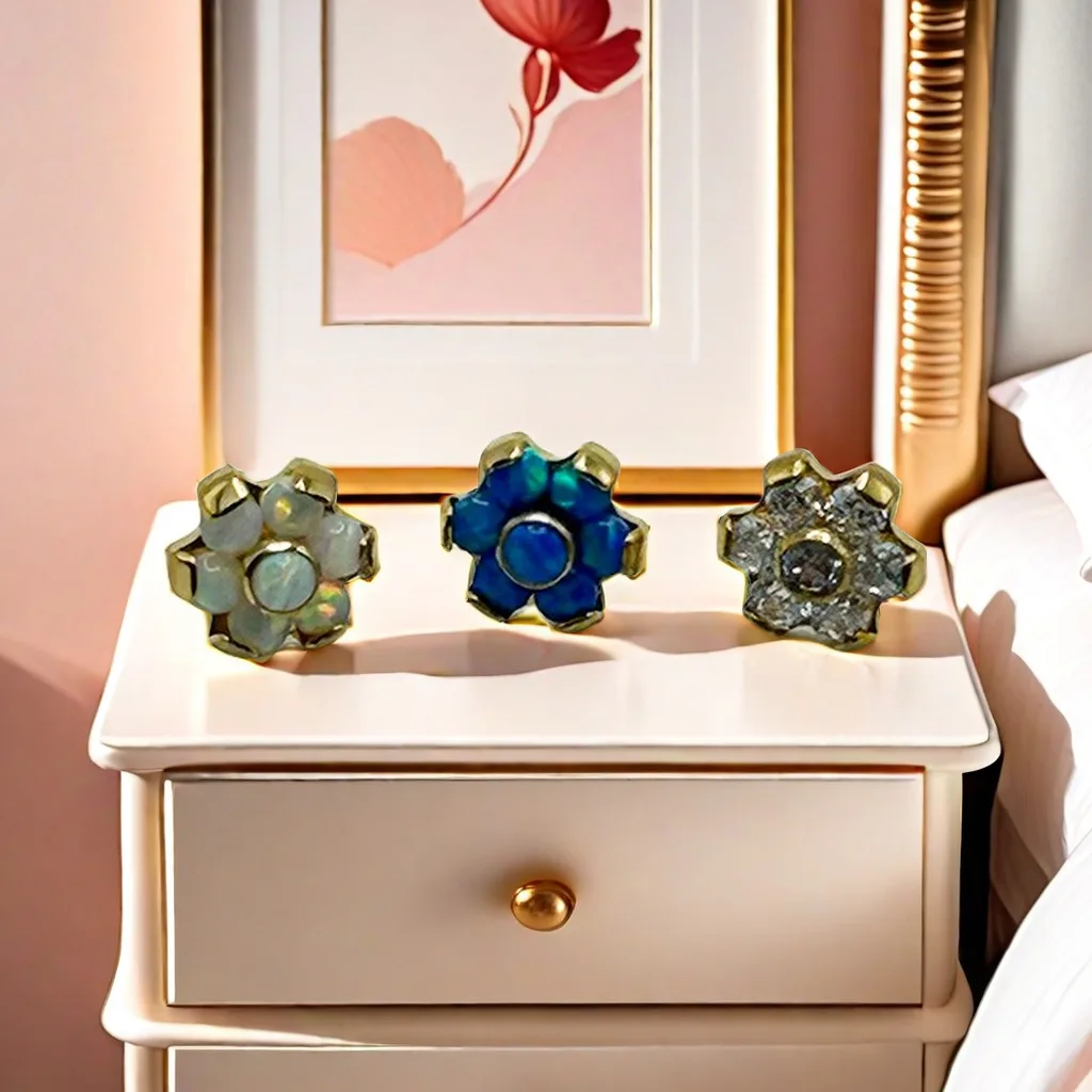 Kenbao 10 шт. G23 твердый Золотой F136 титановый Безрезьбовой цветок Роза спиральный для