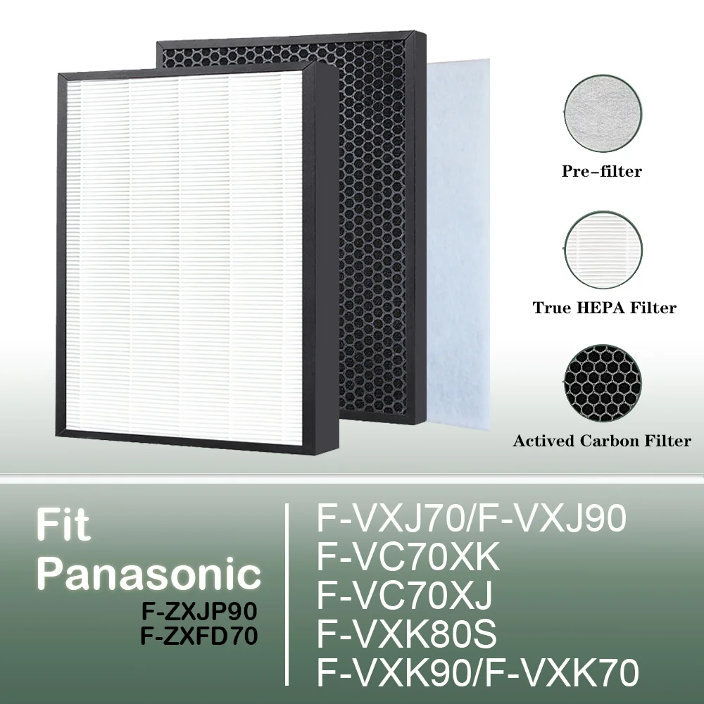 Очиститель воздуха Panasonic  F-VXJ70 F-VXJ90 F-VC70XK F-VC70XJ F-VXK80S F-VXK90 F-VXK70 с фильтром HEPA F-ZXJP90 фильтр активированного угля F-ZXFD70