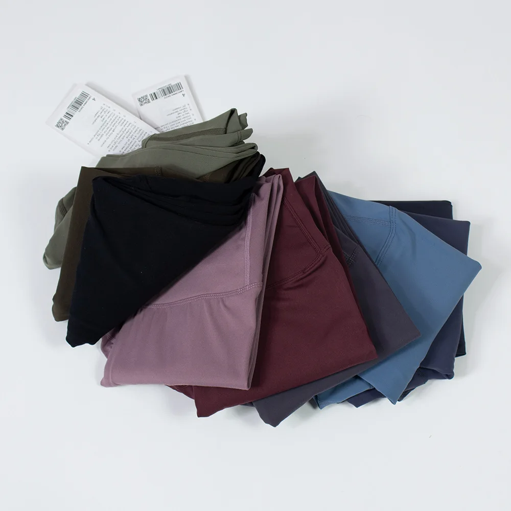 LuluWomen SportsLeggings Woman'sYogatrousers High waist butt lifting fitness jogging quick dry breathable soft leggings