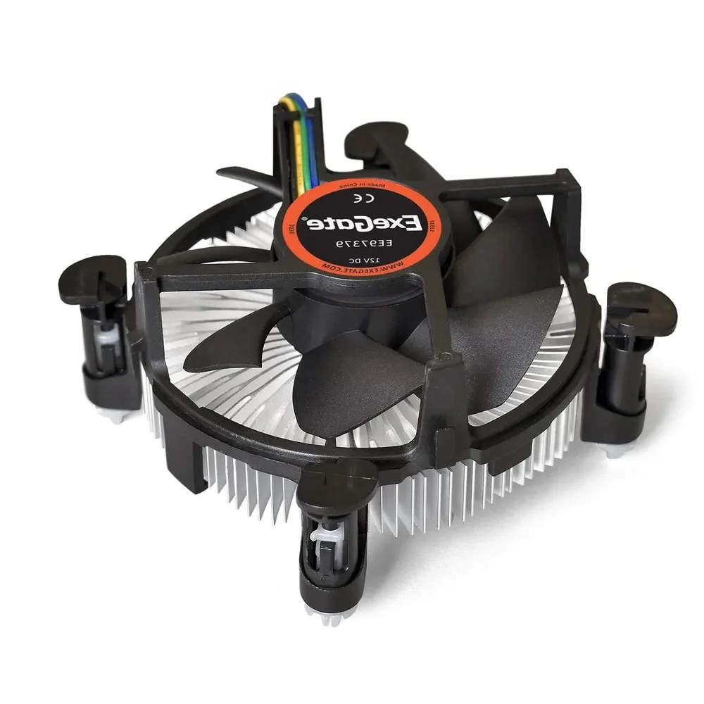 Cooler exegate ee97379 Al s1150/1151/1155/1156 TDP 65W Hydro bearing 4pin 23.5db Box |