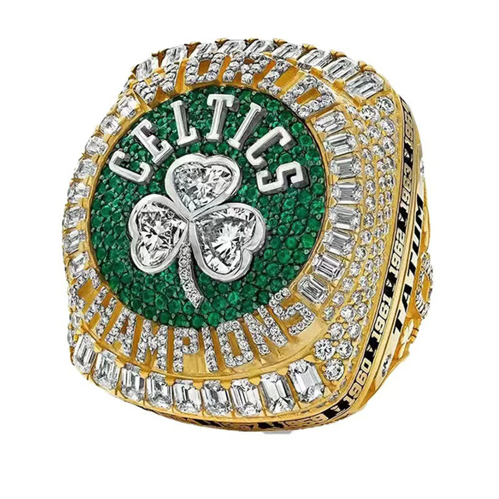 Мужское и женское баскетбольное кольцо &quotСелтикс 2024&quot