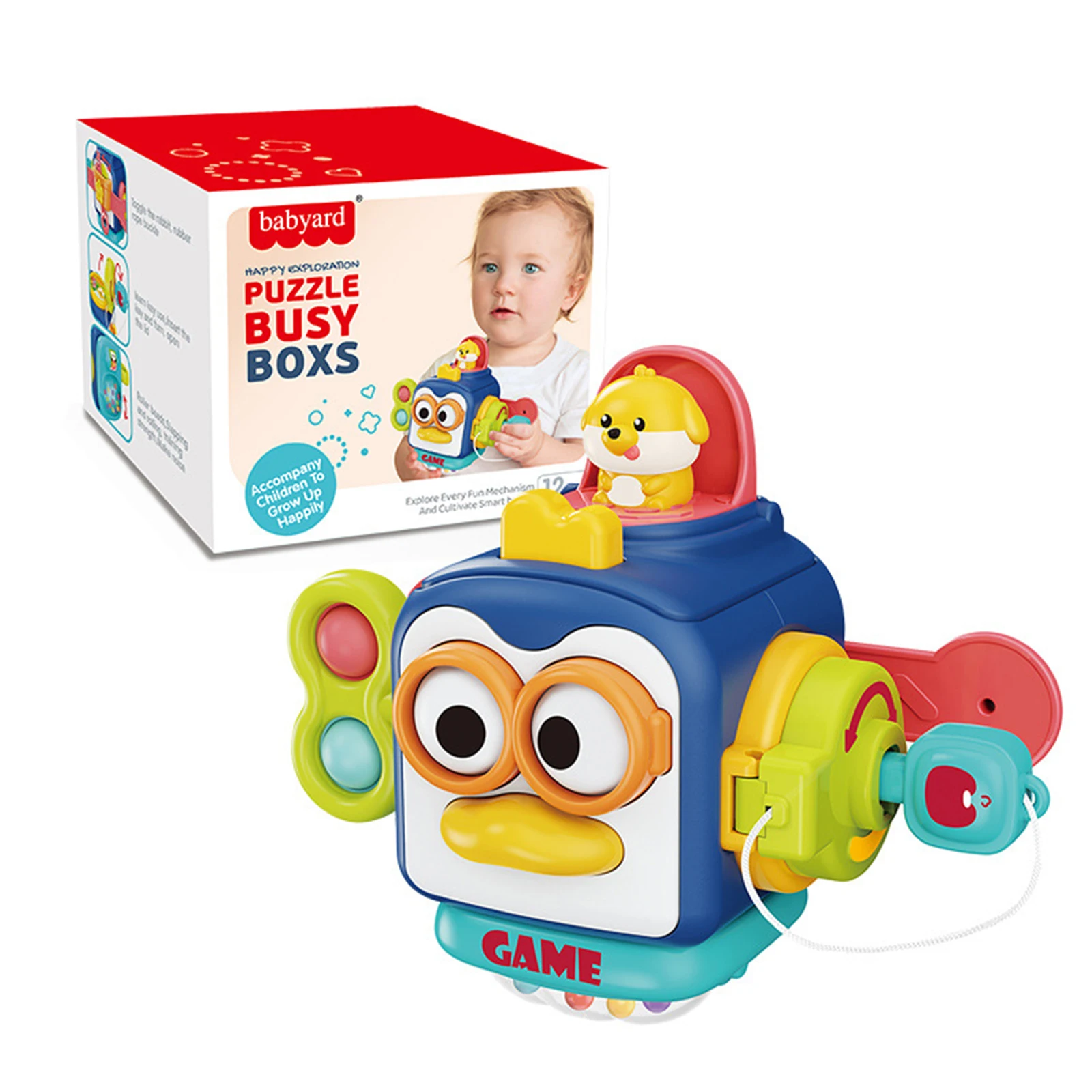 Busy cube toy clearance
