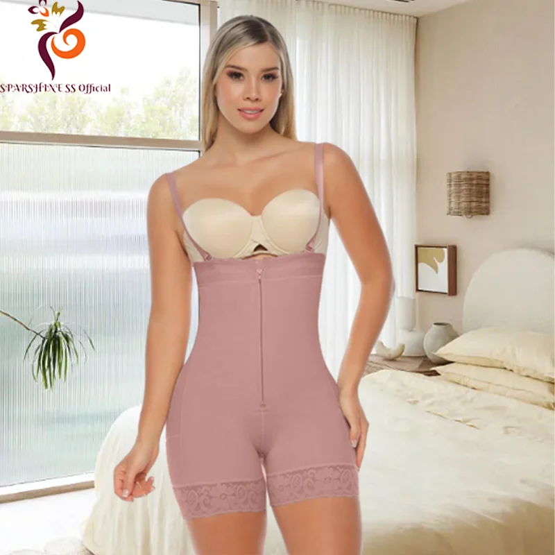 

Fajas Colombianas One-pieces Shapewear Romper Sexy Bodysuit Lingerie Girdles To Reduce Abdomen And Waist All For 1 Real