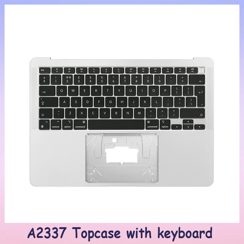 Gold Space Grey Sliver Upper Case For Macbook Air 13'' M1 A2337 Topcase with US UK Keyboard & Backlight