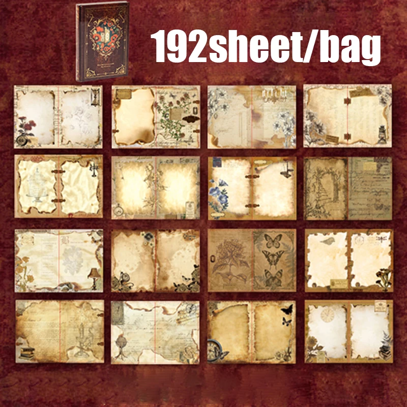 

Блокнот Mr.Paper Vintage с золотой фольгой