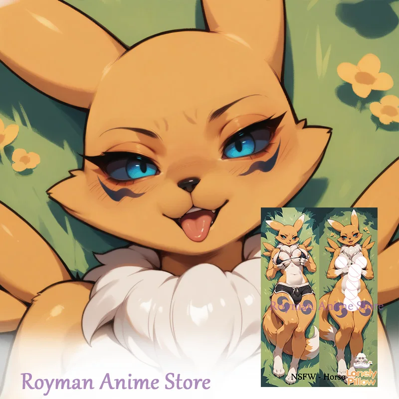 Dakimakura Rena Futa аниме двусторонний принт в натуральную величину наволочка для тела