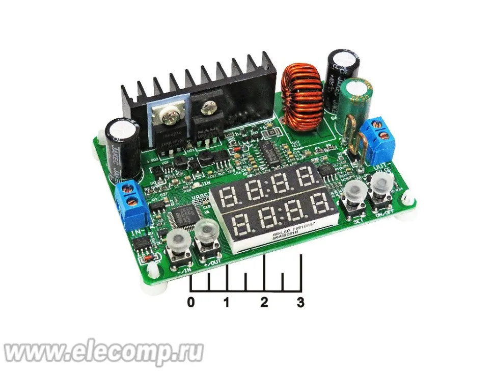 Преобразователь DC/DC вход 6-40V/ выход 0-32V 5.1A 160W DP30V5A-L (понижающий)