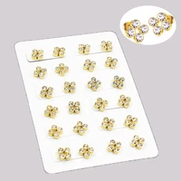 new earrings for women round gold silver color fashion jewelry accessories brinco gift wholesale