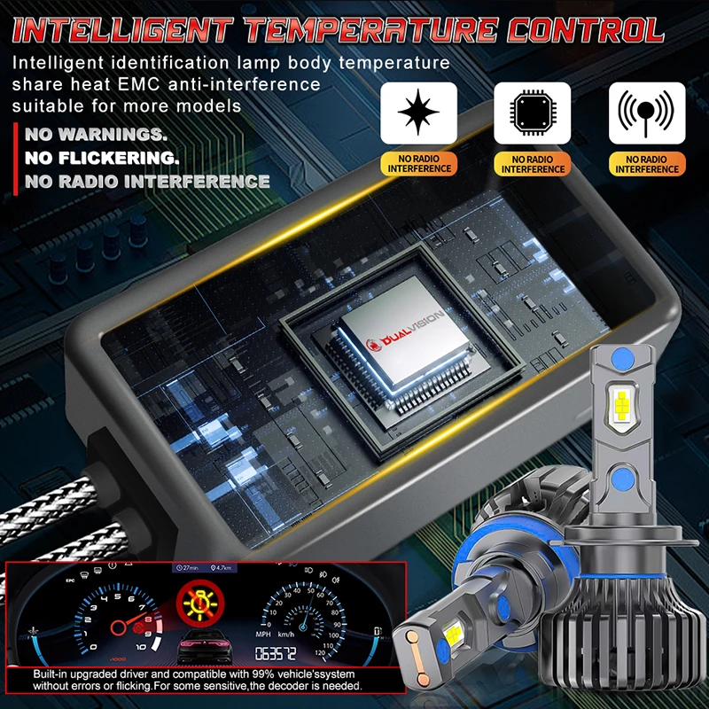 300W H7 H11 Led Canbus Автомобильные фары 30000LM H4 H1 Светодиодная лампа H9 HB3 9005 HB4 9006 9012 Hir2 LED 6000K