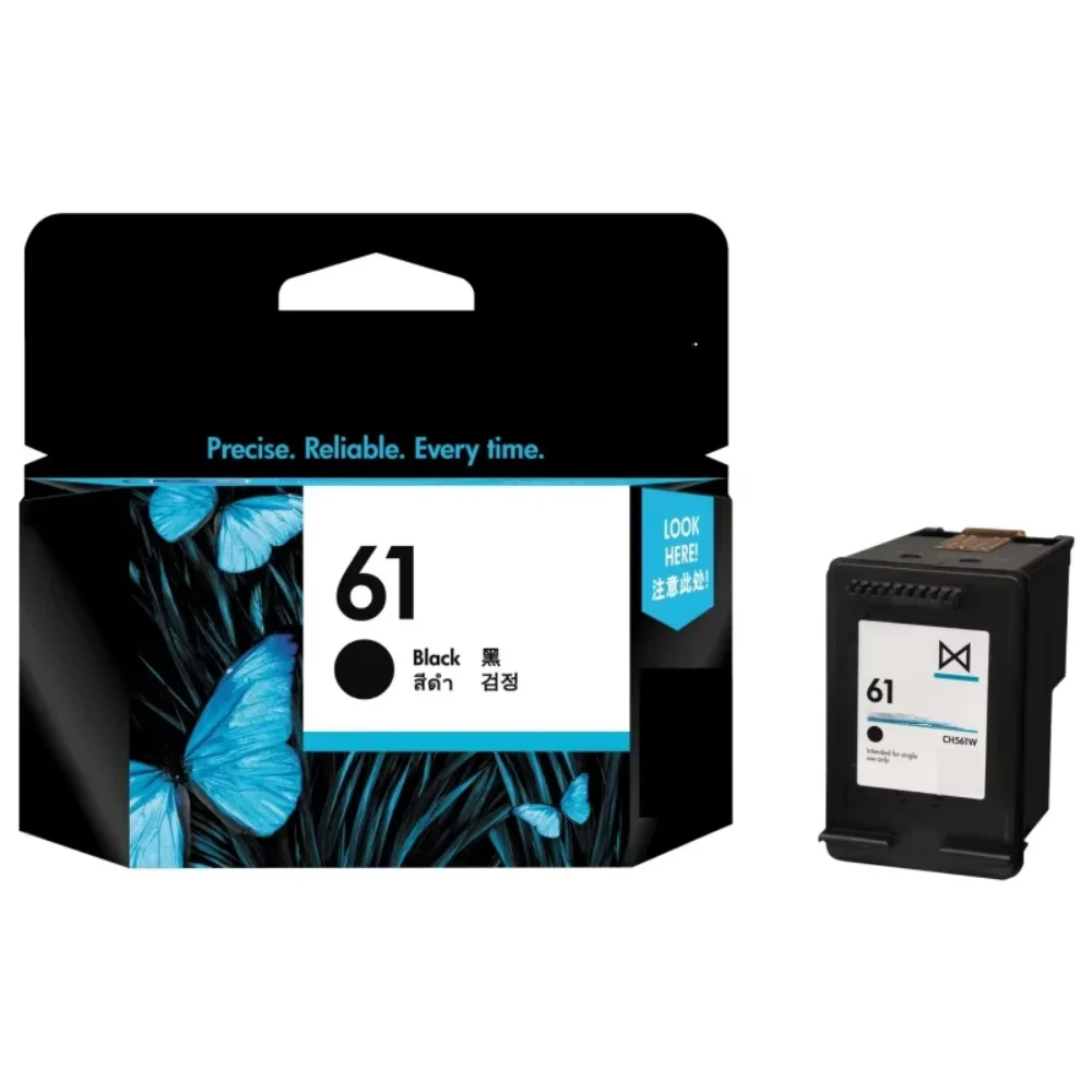 Оригинальный новый картридж HP 61, 61, для HP 1000 1010 1050 1510 2050 2540 3000 3050 3510 4500 5530 OfficeJet 2620 4630 Series (art.: 3920d366ce4a2) - 3920d366ce4a2