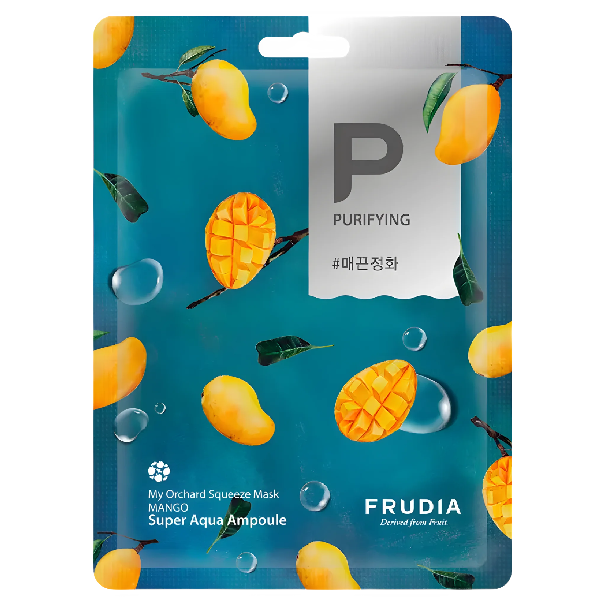 Frudia My Orchard Squeeze Mask Mango Смягчающая тканевая маска с манго