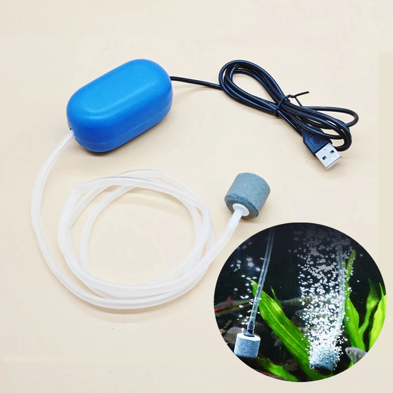 

Aquarium Oxygen Air Pump USB Silent Air Compressor Aerator Portable Mini Oxygenator for Outdoor Fishing Aquarium Accessories