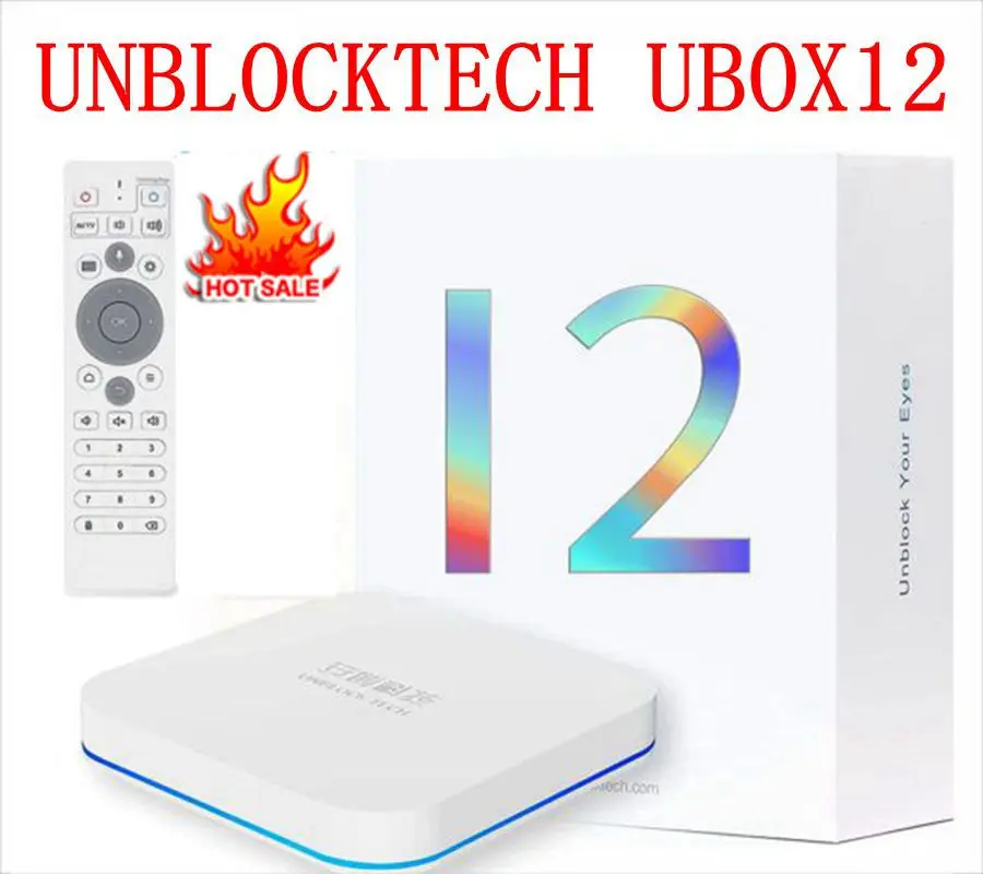 [Оригинальный] ТВ-бокс Ubox 12 pro max с функцией разблокировки. (art.: 3920dce45f66c) - 3920dce45f66c