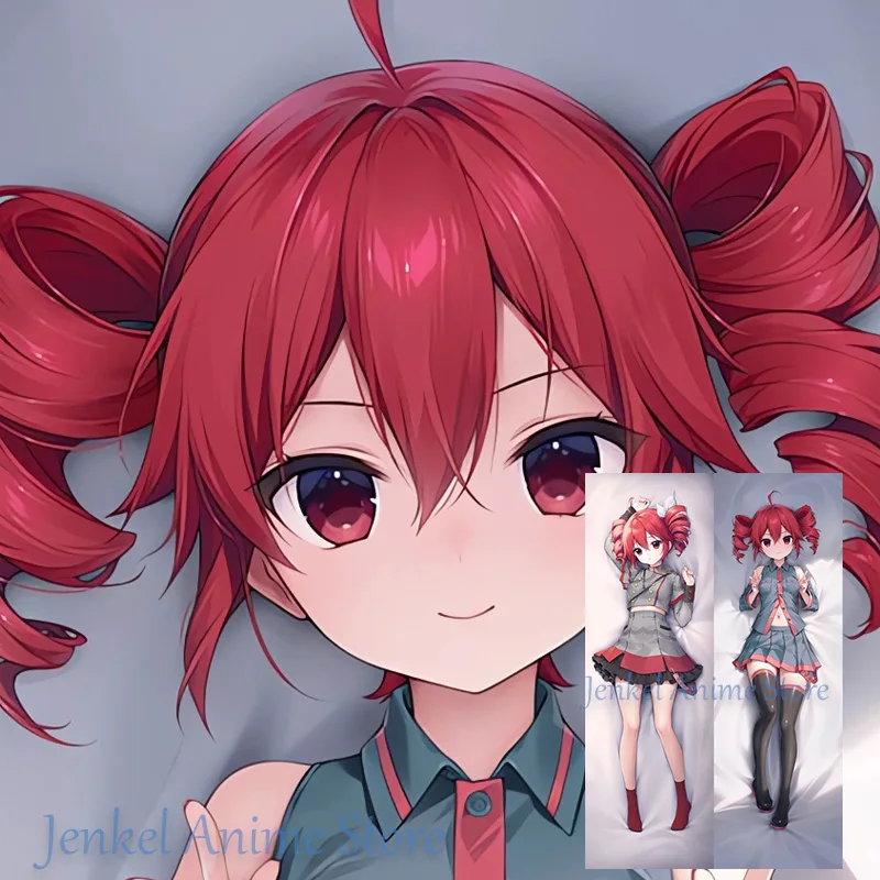 

Наволочка Dakimakura Kasane Teto полиэстер/хлопок