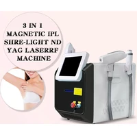 nd yag laser 3 in1 opt ipl rf hair removal laser machine depilatory skin rejuvenation tattoo wrinkles removal beauty machine