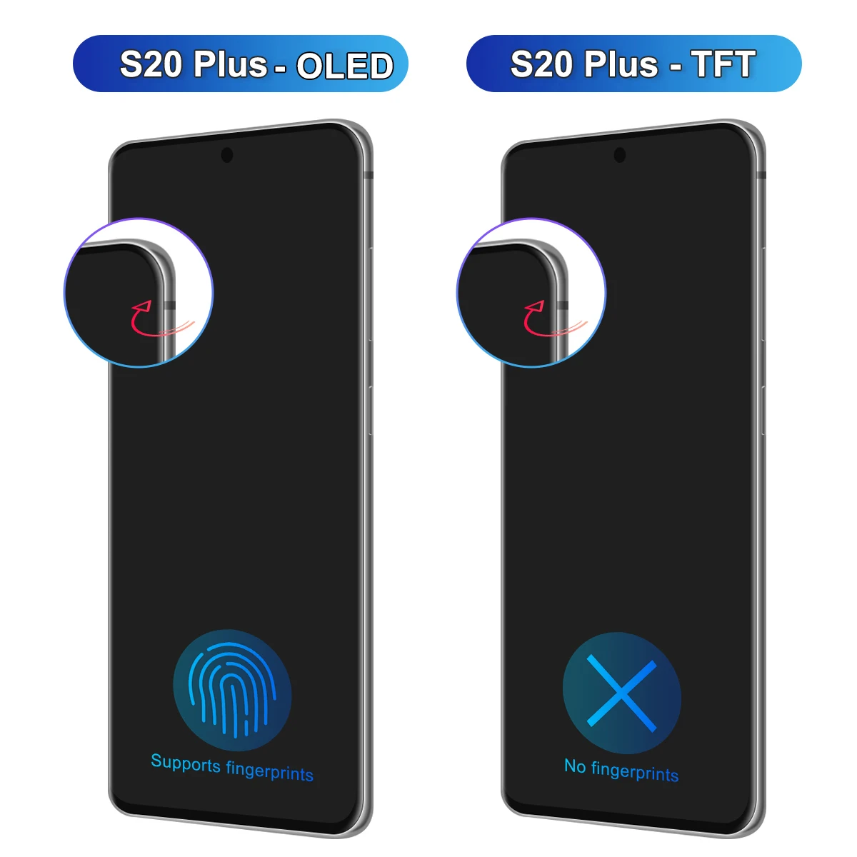 TFT протестированный экран дисплея S20 plus для SAMSUNG Plus G985 G985F 5G ЖК-дисплей с рамкой