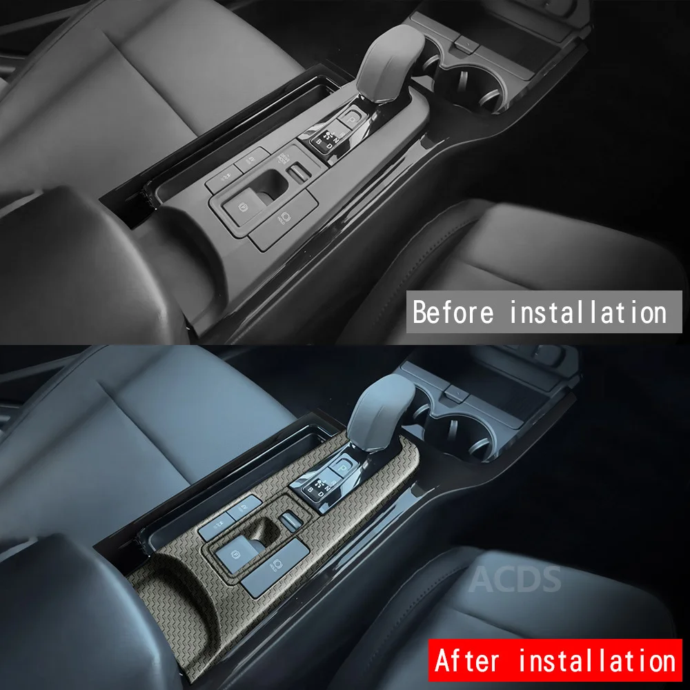 Высокоточная текстурная Модифицированная центральная консоль из углеродного