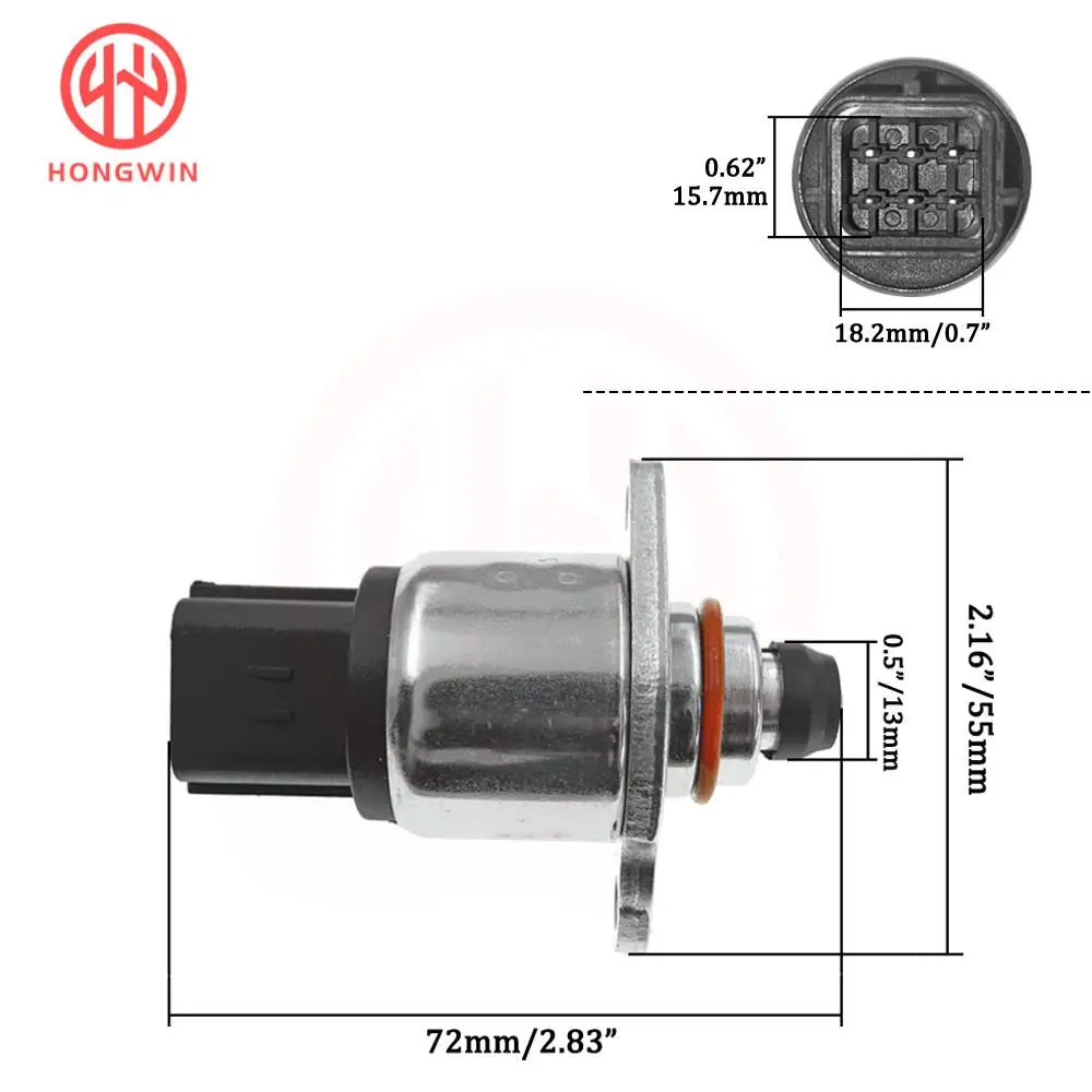 Для Suzuki MR Wagon MF21S MF22S/MG21S JB23W MH21S 6PIN IAC клапан холостого хода в сборе 18117-58J50 1811758 J50