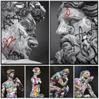 Абстрактная греческая статуя, пластырь, скульптура, искусство, холст, живопись, Давид, искусственная Настенная картина для украшения гостиной