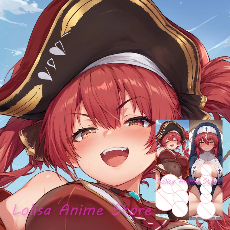 Наволочка для подушки Dakimakura Houshou Marine Futa наволочка с двусторонним принтом подарок