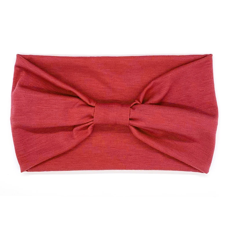 

New Fashion Women Elegant Solid Print Solid Yoga Hairband Yoga Sport Workout Running Headband Large Elastic Fitness Band