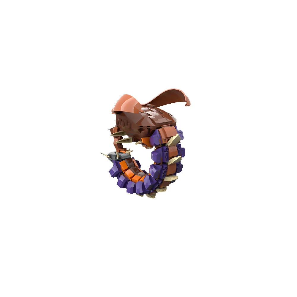 Gobricks MOC Zerg Devourer кирпичи модель монстра StarCraft фигурки героя воздушная атака