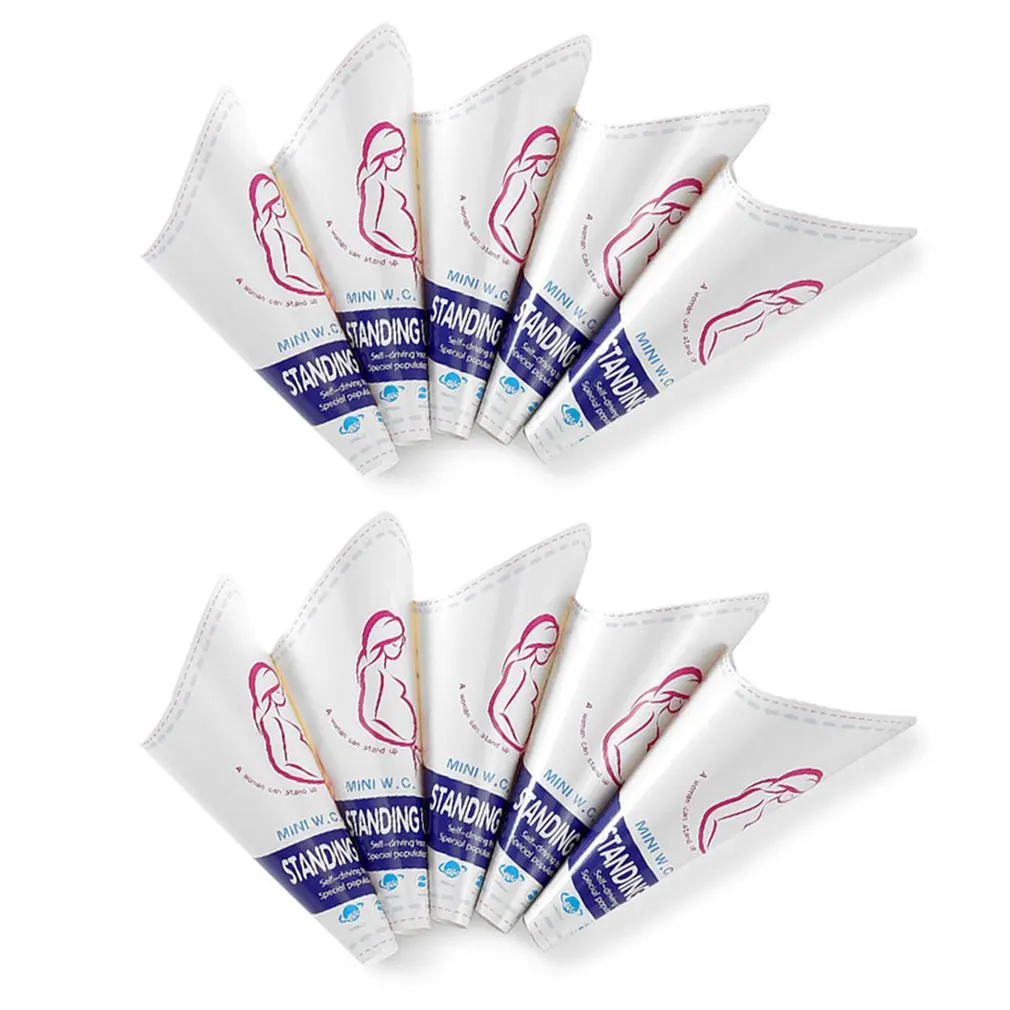 

30/20/10 PCS Disposable Paper Urinal Woman Urination Device Stand Up Pee For Camping Travel Portable Female Outdoor Toilet Tool