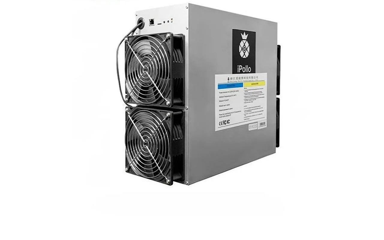 

Hot Sell iPollo V1 3600M 3100W EtHash ETH ETC Mining Machine High Profit