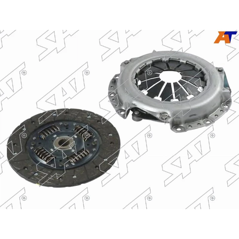Комплект сцепления для Kia Ceed 1 рестайлинг (Киа Сид) 2010-2012 SAT ST-WHY064 Комплекты