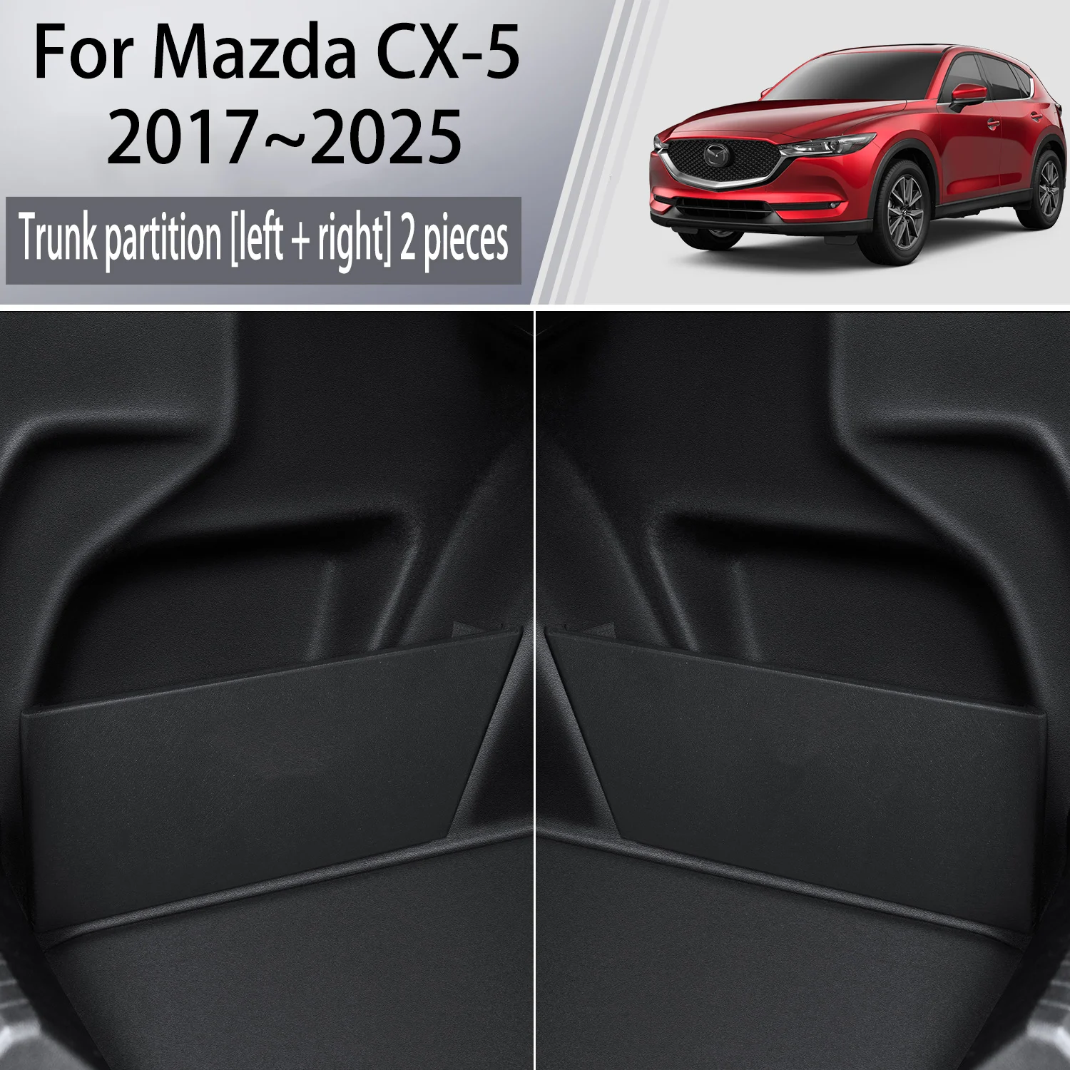 

Для Mazda CX5 KF 2017 ~ 2025 2018 2019 2020 MK2 перегородка для хранения багажника автомобиля, многофункциональный ящик для хранения, аксессуары для салона автомобиля