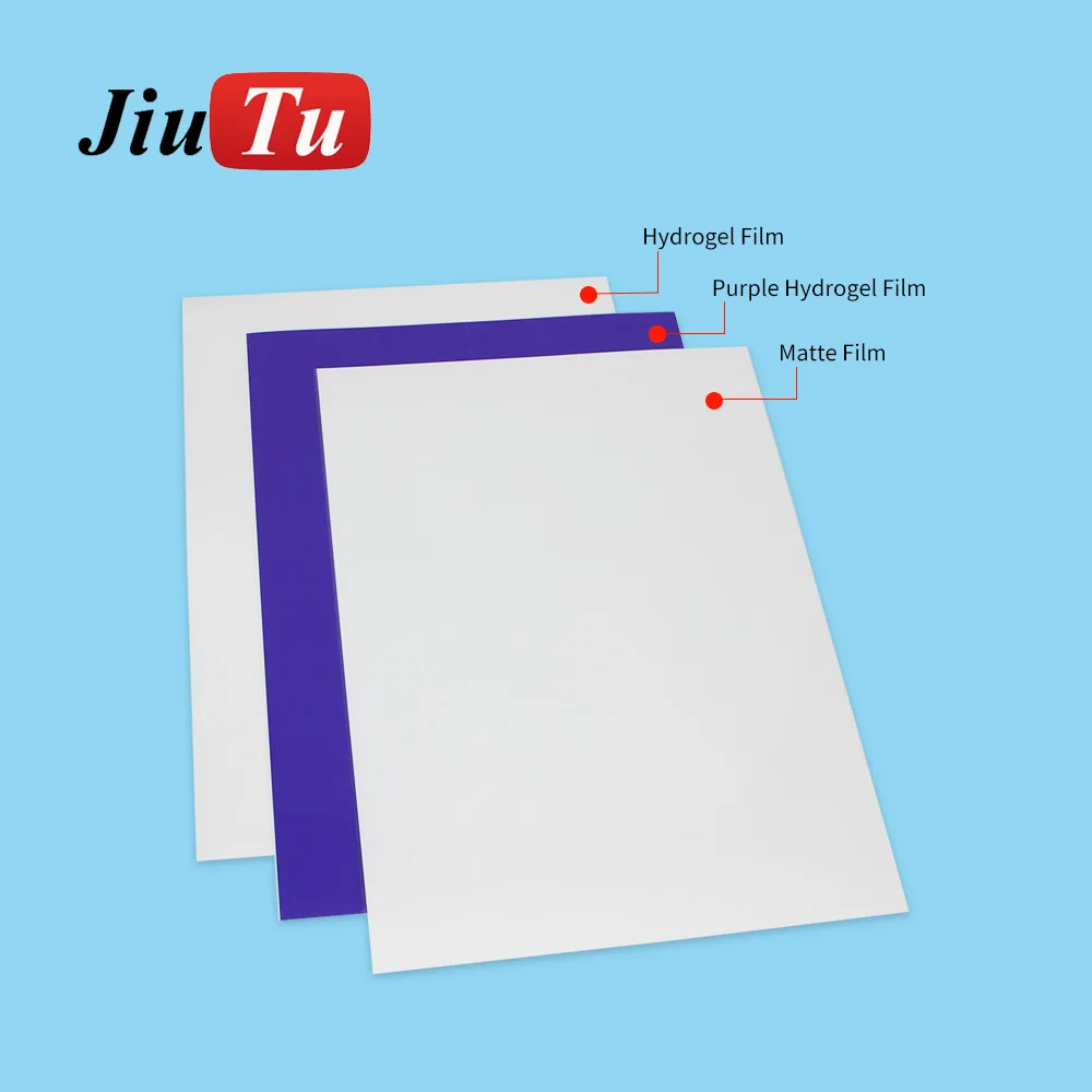 

300*400MM Big Size Flexible Hydrogel Film For iPad And Laptop Screen Protection Fit 12.9 Inch Film Cutting Machine