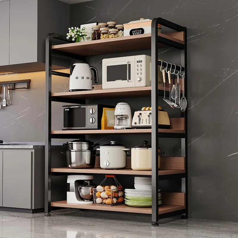 Полки Многоэтажные Уборщики Кухонные Многофункциональные Стеллажи Посадка
