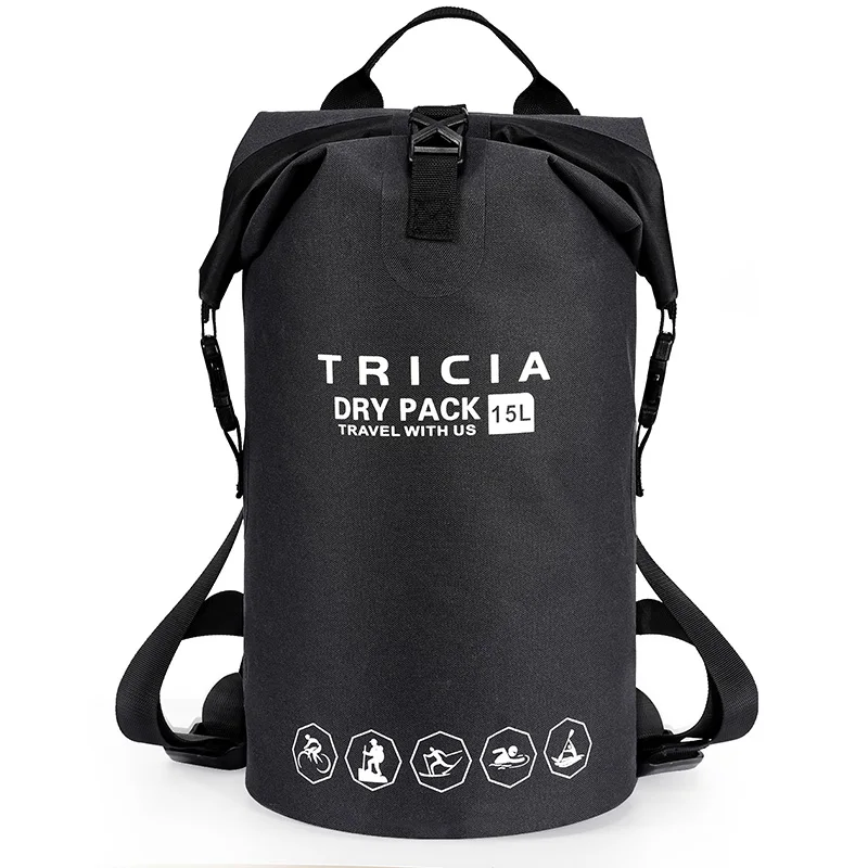 25L 30L Waterproof Dry Swimming Backpack Beach Kayaking Rafting Boating Trekking Sports Bag Travel Gym Storage Rucksack XA189L